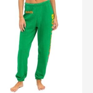Aviator Nation Green Limited Edition Napa Bottlerock 2024 sweatpants size M